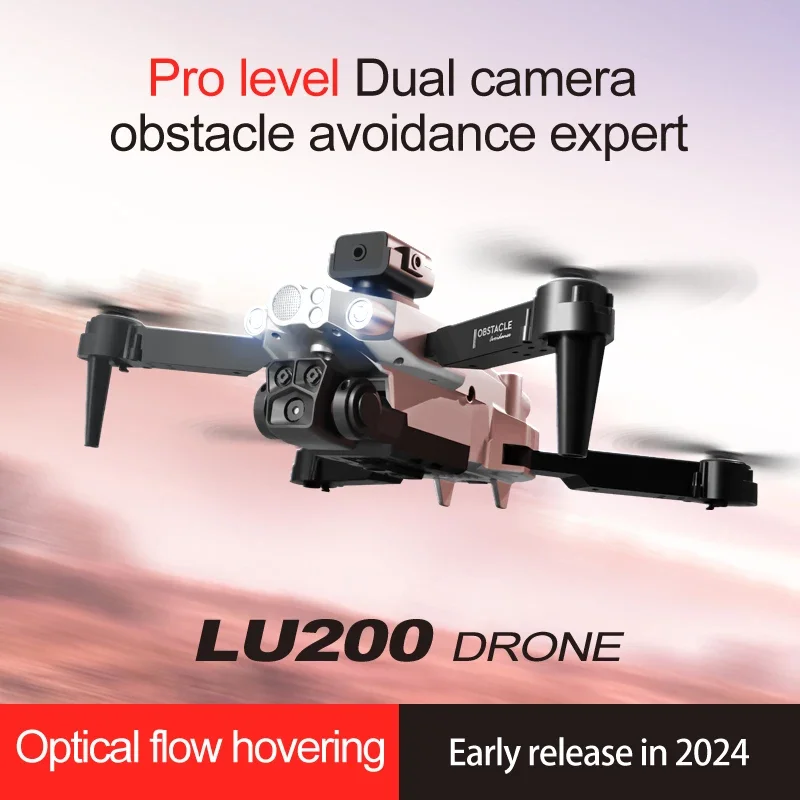 Drone Gps Mount - LU200 8K GPS-Drohne, dreifache Kamera und