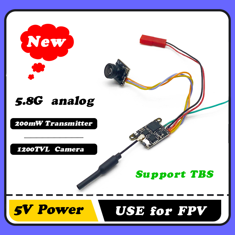 Drone Frame - SLONWAKE 5,8G 1200TVL FPV Kamera VTX