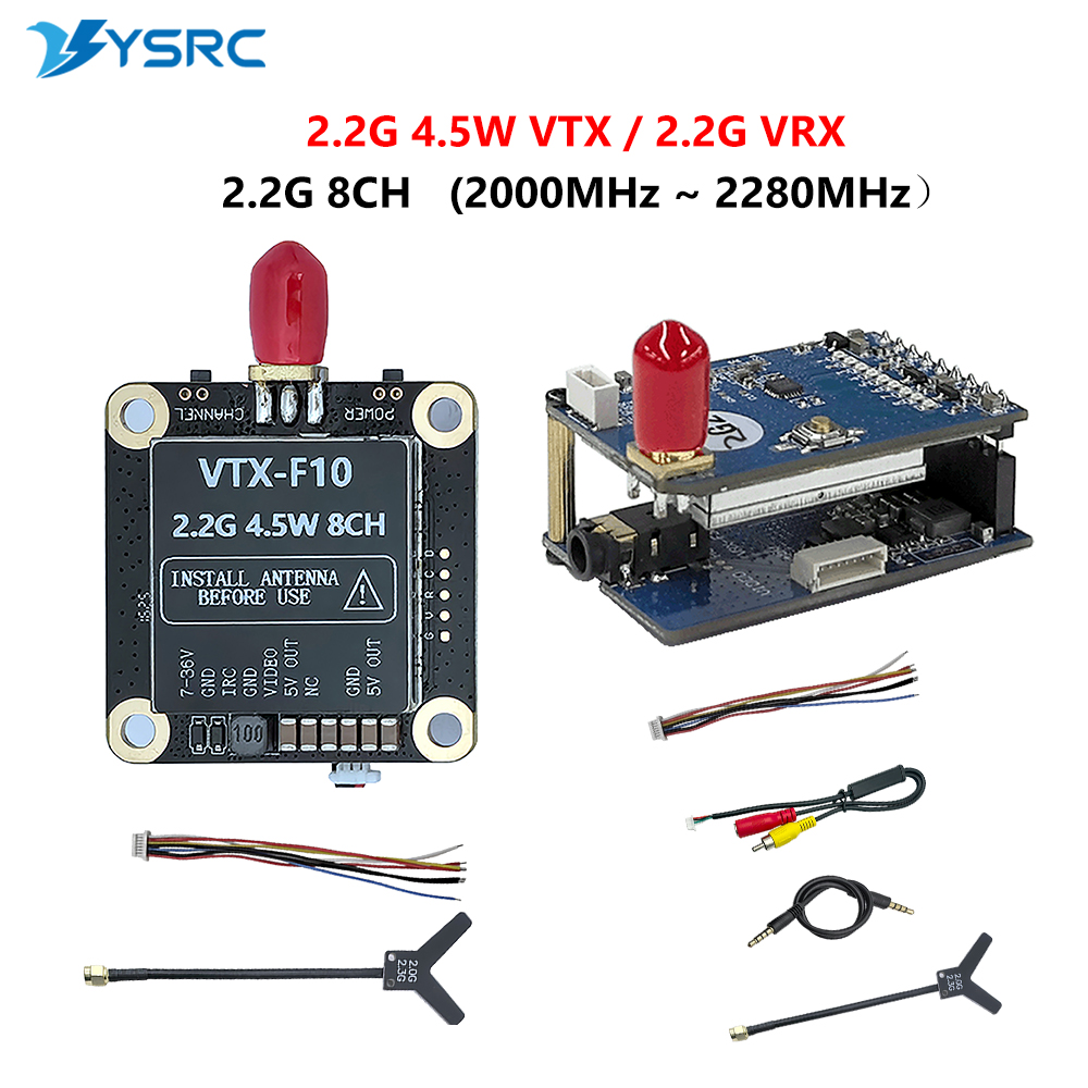 2.0-2.2G 4.5W VTX 8CH FPV Vide – Drone Receiver Bewertung und Preis