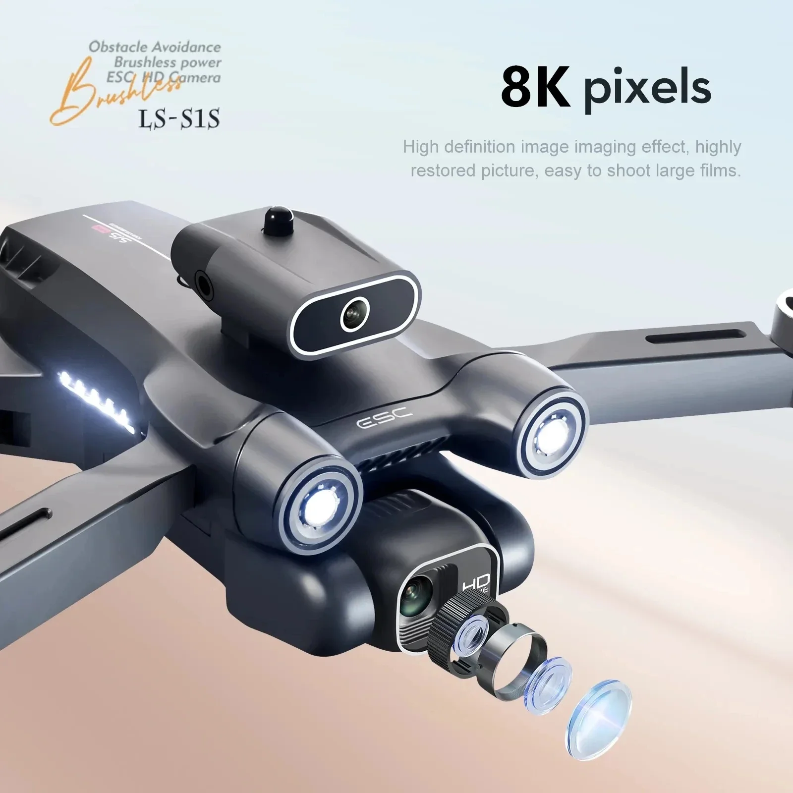 Neue s1s 5g gps drohnen kamera – Drone Gps Mount Bewertung und Preis