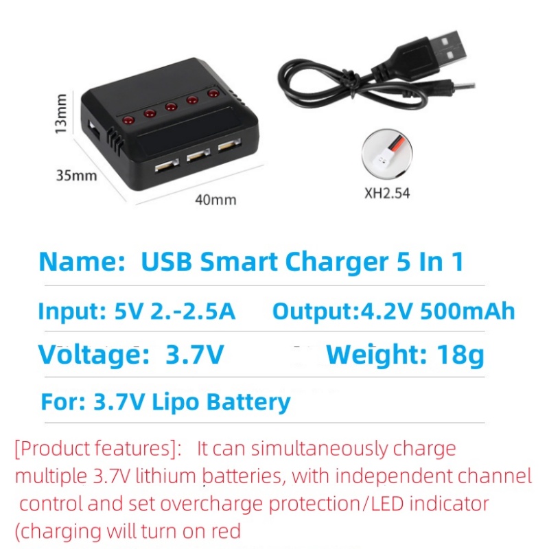 Syma X5HW X5HC X5C X5SW 3,7 V  – Drone Charger Bewertung und Preis