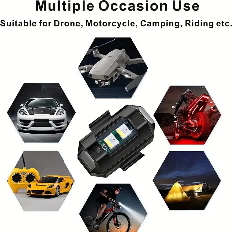 1 Stück Fernbedienung LED RGB  – Drone Led Light Bewertung und Preis