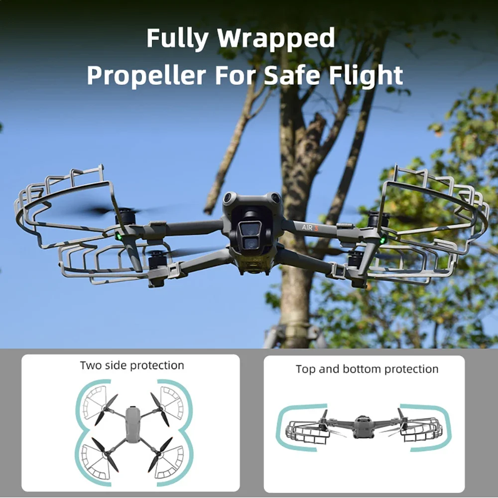Propellerschutz für DJI Air 3S – Drone Propeller Guard Bewertung und Preis