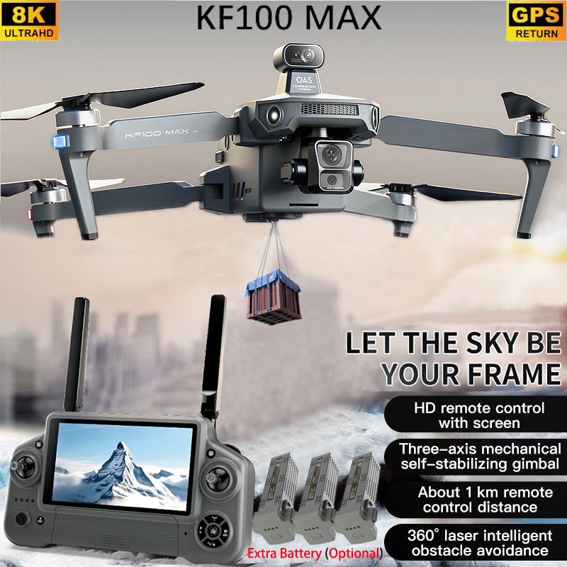 KF100 MAX GPS Drone 4K Kamera  – Drone Gimbal Bewertung und Preis