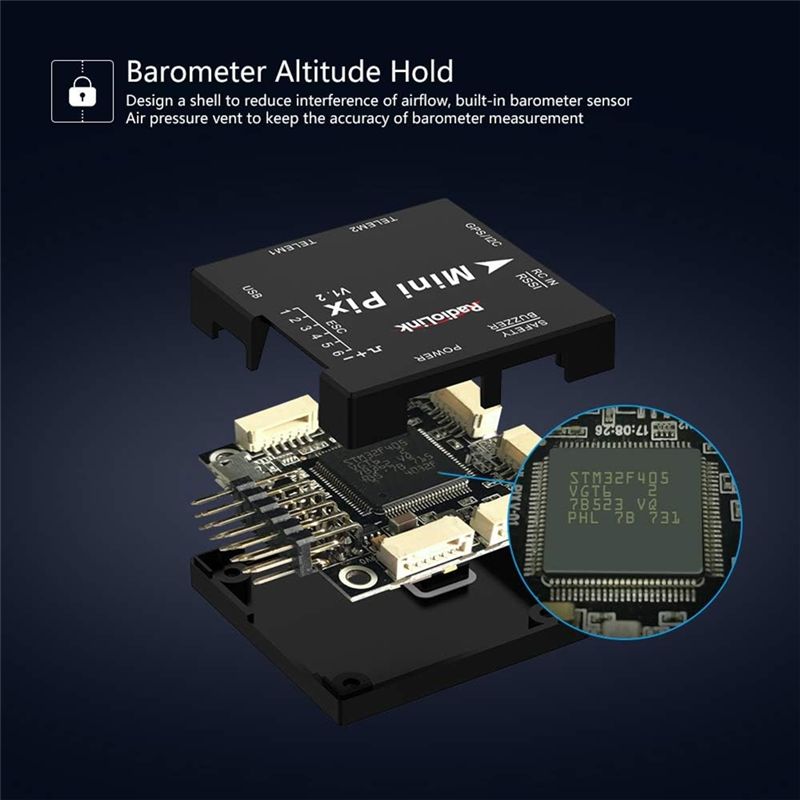 A49K-Radiolink Mini PIX Flugst – Drone Flight Controller Bewertung und Preis