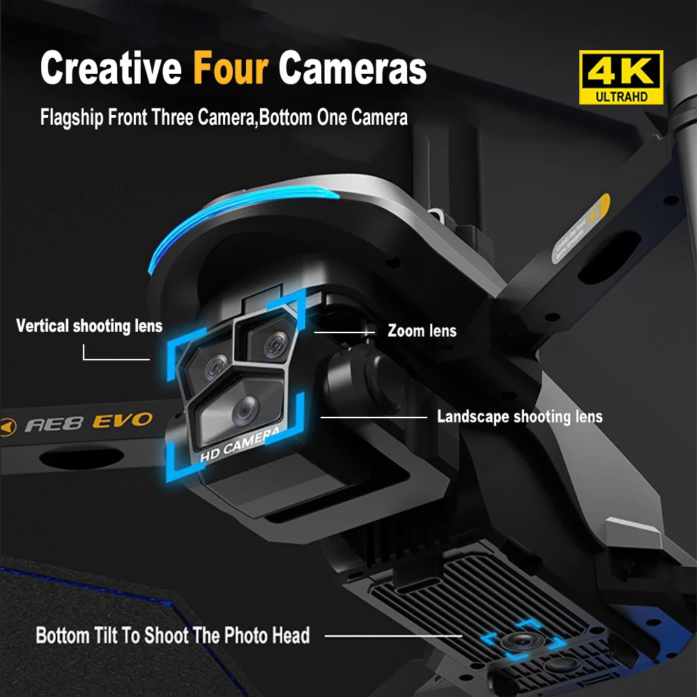 AE8 EVO Drohne 4K Professionel – Drone Gps Module Bewertung und Preis