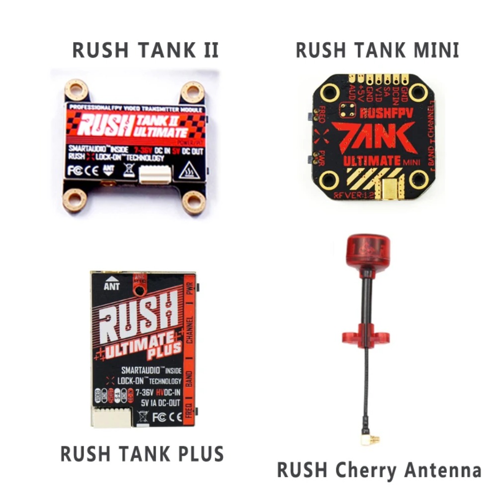 RUSH TANK Ultimate II/Mini/PLU – Drone Transmitter Bewertung und Preis