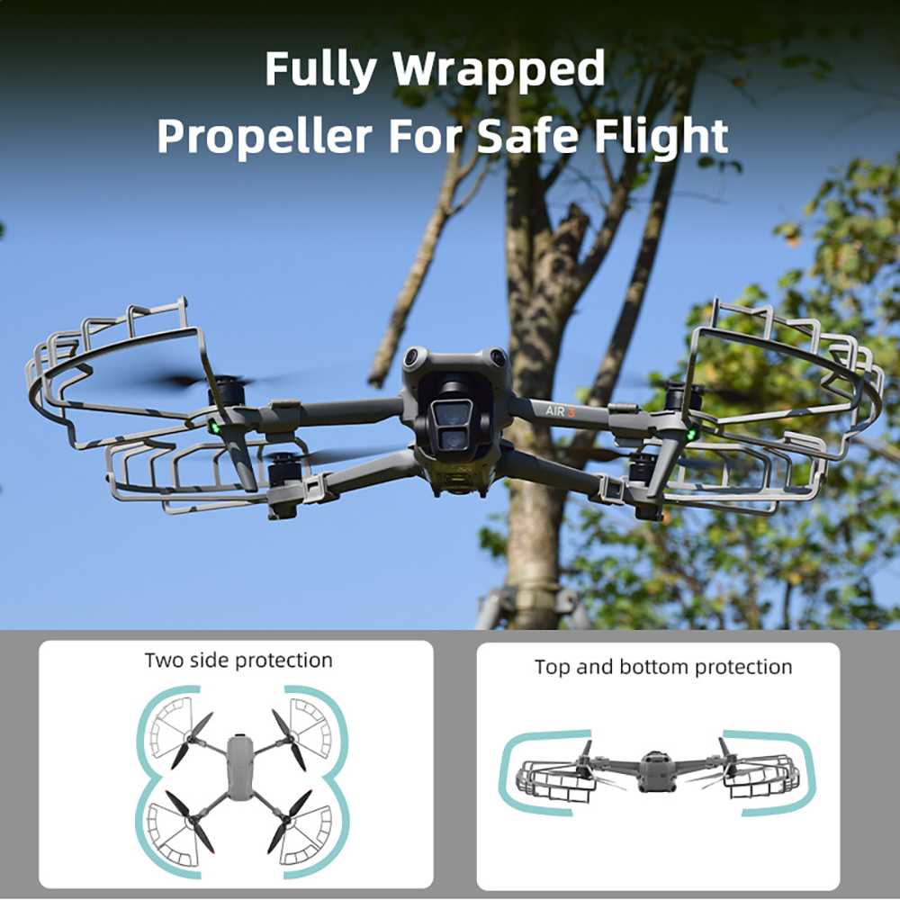 Propellerschutz für DJI Air 3S – Drone Propeller Guard Bewertung und Preis