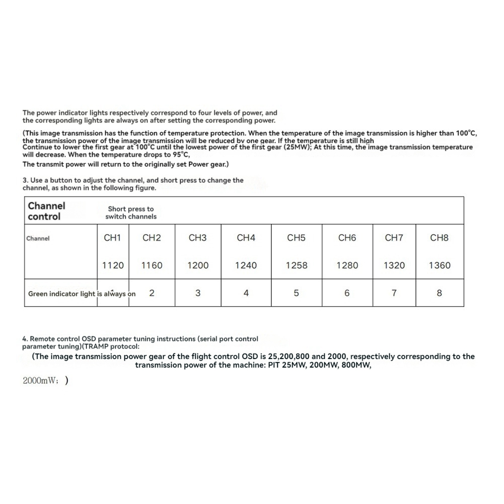 AS96-1.2G 2W VTX 8CH 2000Mw FP – Drone Transmitter Bewertung und Preis